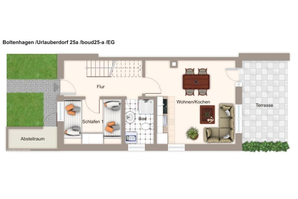 Urlauberdorf Urlauberdorf 25A Villa บอลเทินฮาเกิน ภายนอก รูปภาพ
